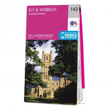 Ordnance Survey Landranger map 143 - Ely & Wisbech
