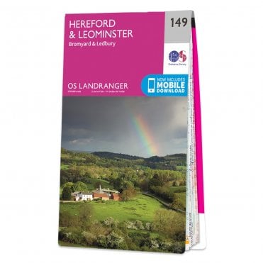Ordnance Survey Landranger map 149 - Hereford & Leominster
