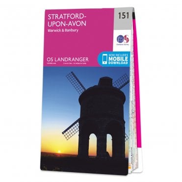 Ordnance Survey Landranger map 151 - Stratford-upon-Avon