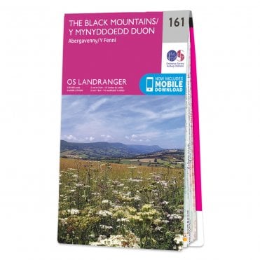Ordnance Survey Landranger map 161 - The Black Mountains