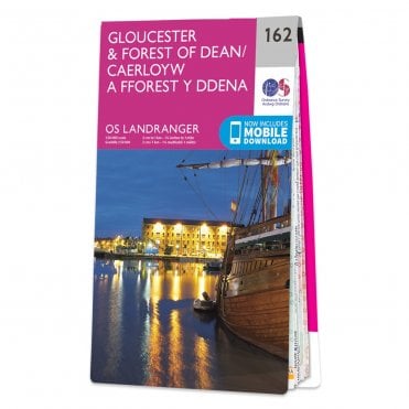 Ordnance Survey Landranger map 162 - Gloucester & Forest of Dean