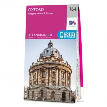 Ordnance Survey Landranger map 164 - Oxford
