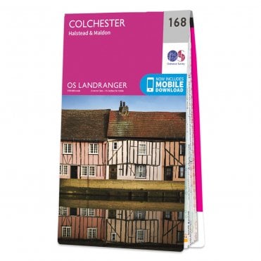 Ordnance Survey Landranger map 168 - Colchester