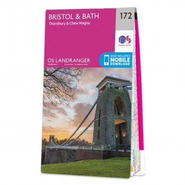 Ordnance Survey Landranger map 172 - Bristol & Bath