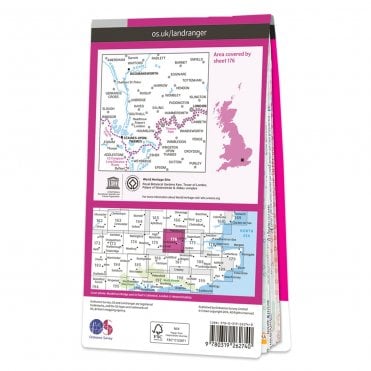 Ordnance Survey Landranger map 176 - West London