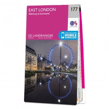 Ordnance Survey Landranger map 177 - East London