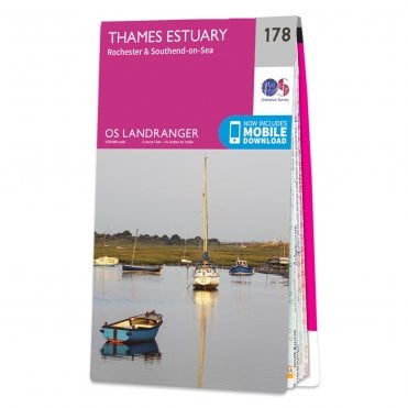 Ordnance Survey Landranger map 178 - Thames Estuary