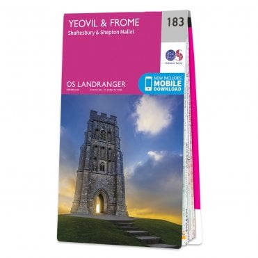 Ordnance Survey Landranger map 183 - Yeovil & Frome