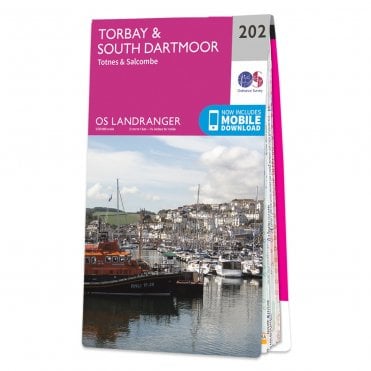 Ordnance Survey Landranger map 202 - Torbay & South Dartmoor