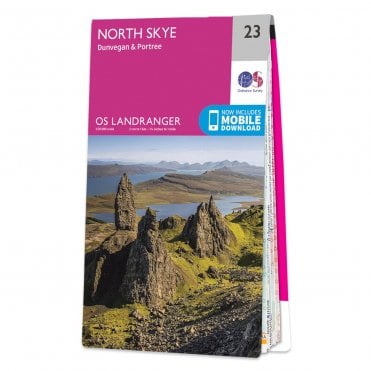 Ordnance Survey Landranger map 23 - North Skye