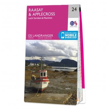 Ordnance Survey Landranger map 24 - Raasay & Applecross