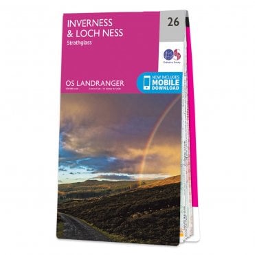 Ordnance Survey Landranger map 26 - Inverness & Loch Ness