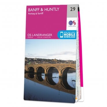 Ordnance Survey Landranger map 29 - Banff & Huntly