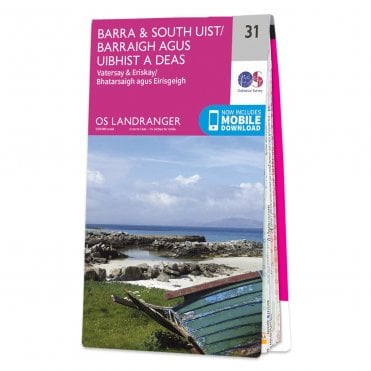 Ordnance Survey Landranger map 31 - Barra & South Uist