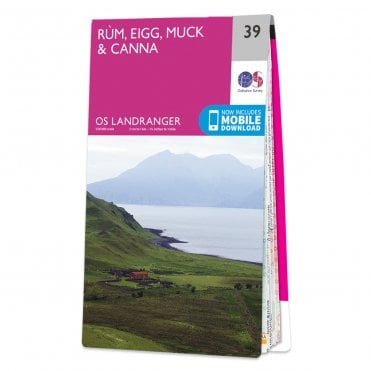 Ordnance Survey Landranger map 39 - Rùm, Eigg, Muck & Canna