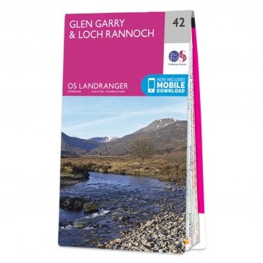 Ordnance Survey Landranger map 42 - Glen Garry & Loch Rannoch