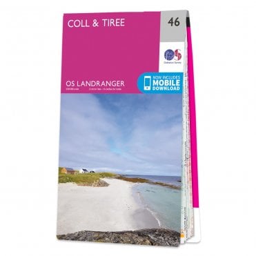 Ordnance Survey Landranger map 46 - Coll & Tiree