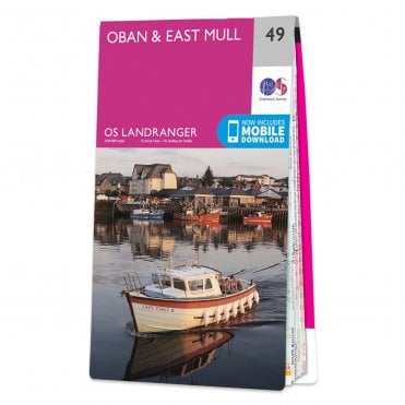 Ordnance Survey Landranger map 49 - Oban & East Mull