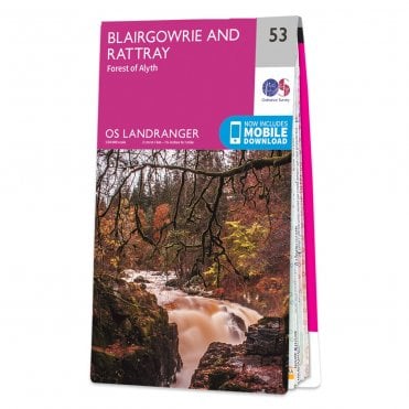 Ordnance Survey Landranger map 53 - Blairgowrie & Forest of Alyth