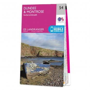 Ordnance Survey Landranger map 54 - Dundee & Montrose