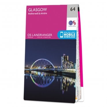 Ordnance Survey Landranger map 64 - Glasgow
