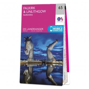 Ordnance Survey Landranger map 65 - Falkirk & Linlithgow