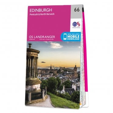 Ordnance Survey Landranger map 66 - Edinburgh