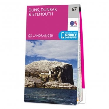 Ordnance Survey Landranger map 67 - Duns, Dunbar & Eyemouth