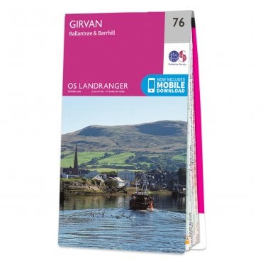 Ordnance Survey Landranger map 76 - Girvan
