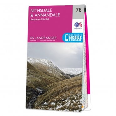 Ordnance Survey Landranger map 78 - Nithsdale & Annandale