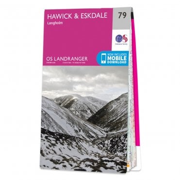 Ordnance Survey Landranger map 79 - Hawick & Eskdale