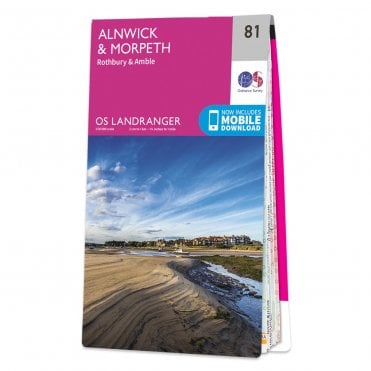 Ordnance Survey Landranger map 81 - Alnwick & Morpeth