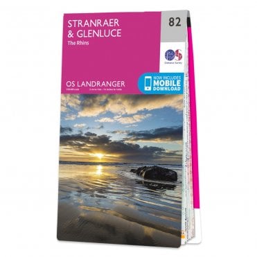 Ordnance Survey Landranger map 82 - Stranraer & Glenluce