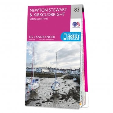 Ordnance Survey Landranger map 83 - Newton Stewart & Kirkcudbright