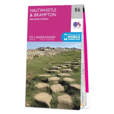 Ordnance Survey Landranger map 86 - Haltwhistle & Brampton