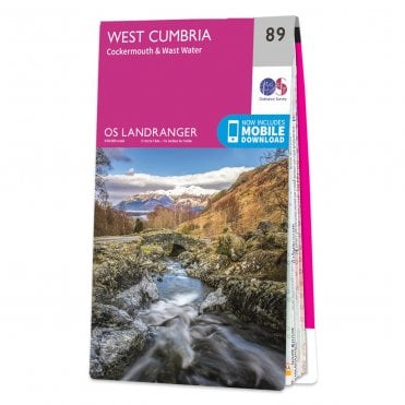 Ordnance Survey Landranger map 89 - West Cumbria