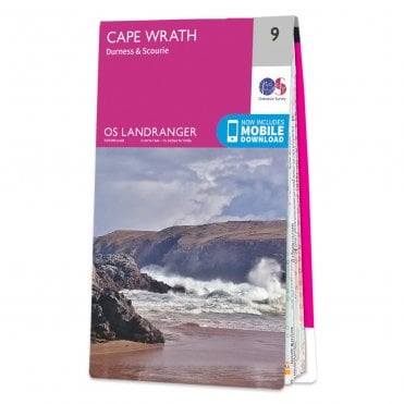 Ordnance Survey Landranger map 9 - Cape Wrath