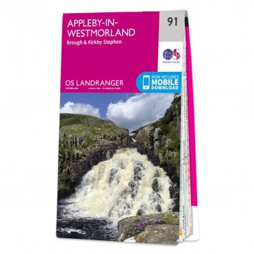 Ordnance Survey Landranger map 91 - Appleby-in-Westmorland