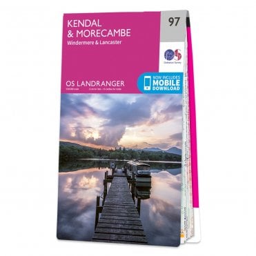 Ordnance Survey Landranger map 97 - Kendal & Morecambe