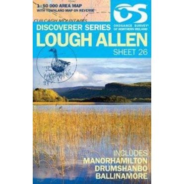 Discoverer Map 26: Lough Allen with Manorhamilton, Drumshanbo, Ballinamore