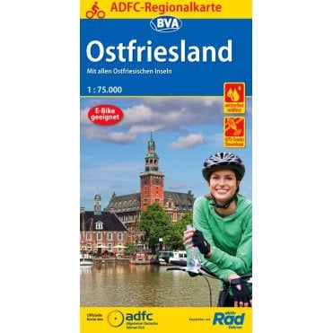 Ostfriesland Regional Cycling Map