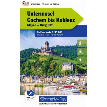 Outdoor map of Germany 21: Lower Moselle - Cochem to Koblenz