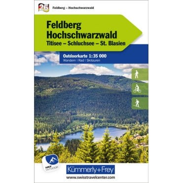 Outdoor map of Germany 26: Upper Black Forest: Feldberg  - HochschwarzForest