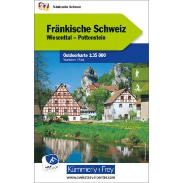 Outdoor map of Germany 37: Fränkische Schweiz