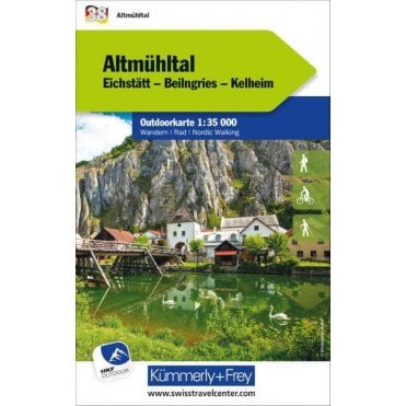 Outdoor map of Germany 38: Altmühltal