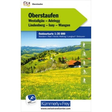 Outdoor map of Germany 55: Oberstaufen