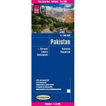 Pakistan Map - Reise Know-How
