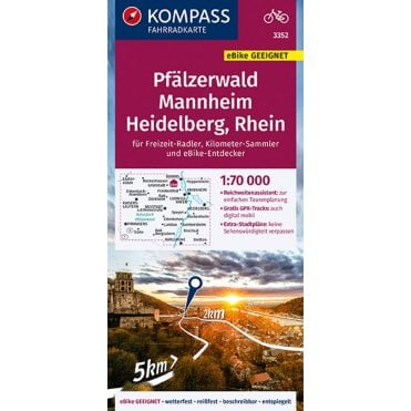 Palatinate Forest - Mannheim - Heidelberg - Rhein | Kompass