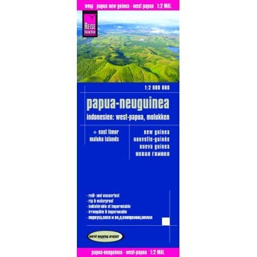 Papua New Guinea and West Papua Map - Reise Know-How