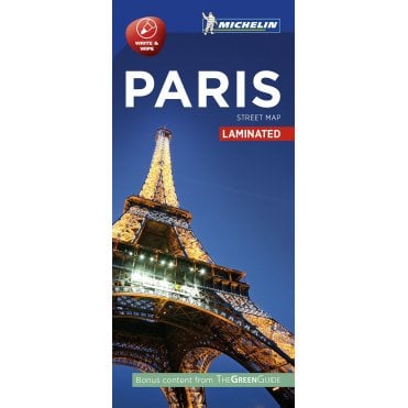 Paris - Michelin City Map 9202 - Laminated